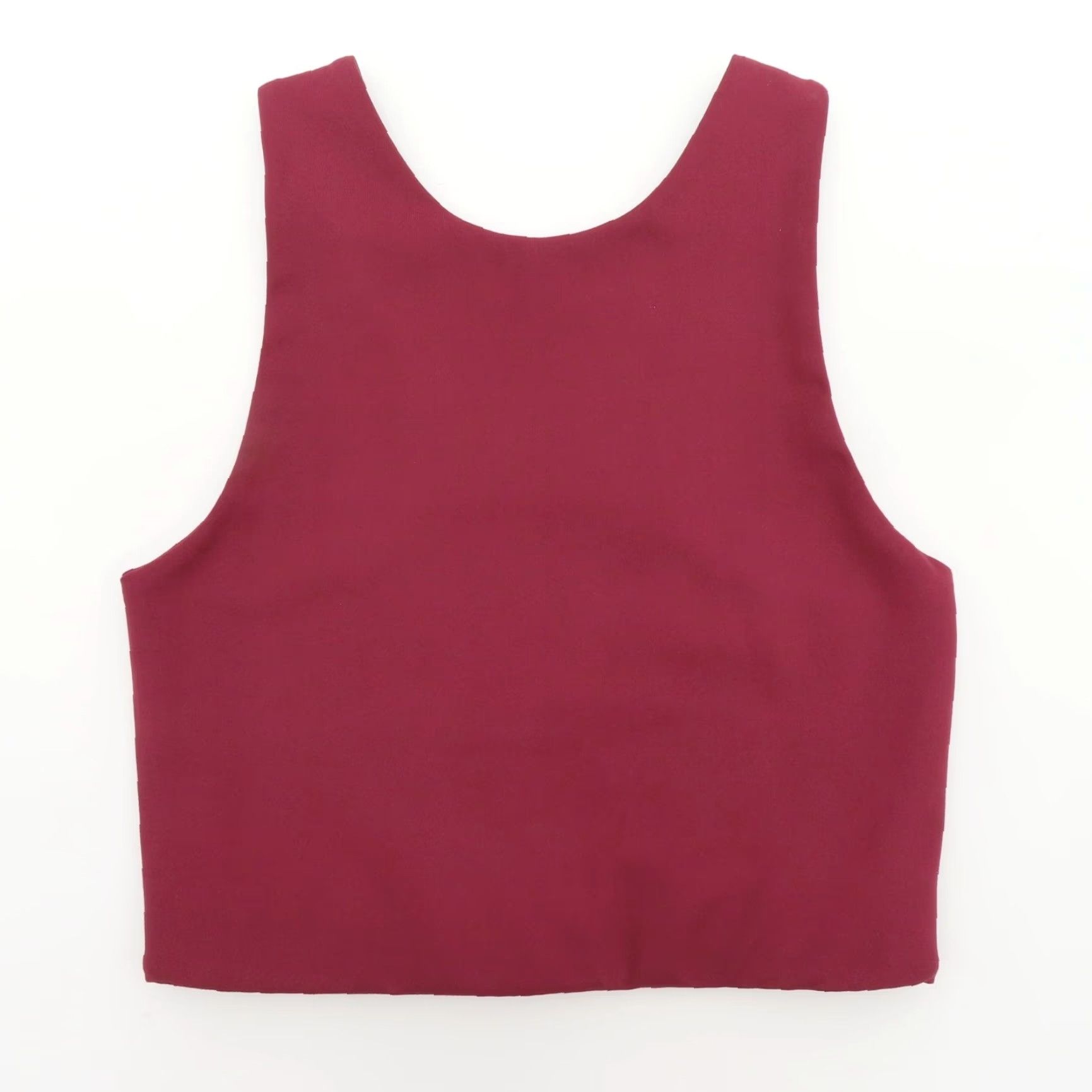 Girlfriend Collective Girlfriend Collective Tank Womens XS Plum Dylan Bra Sleeveless Size ONE SIZE - 5 Thumbnail