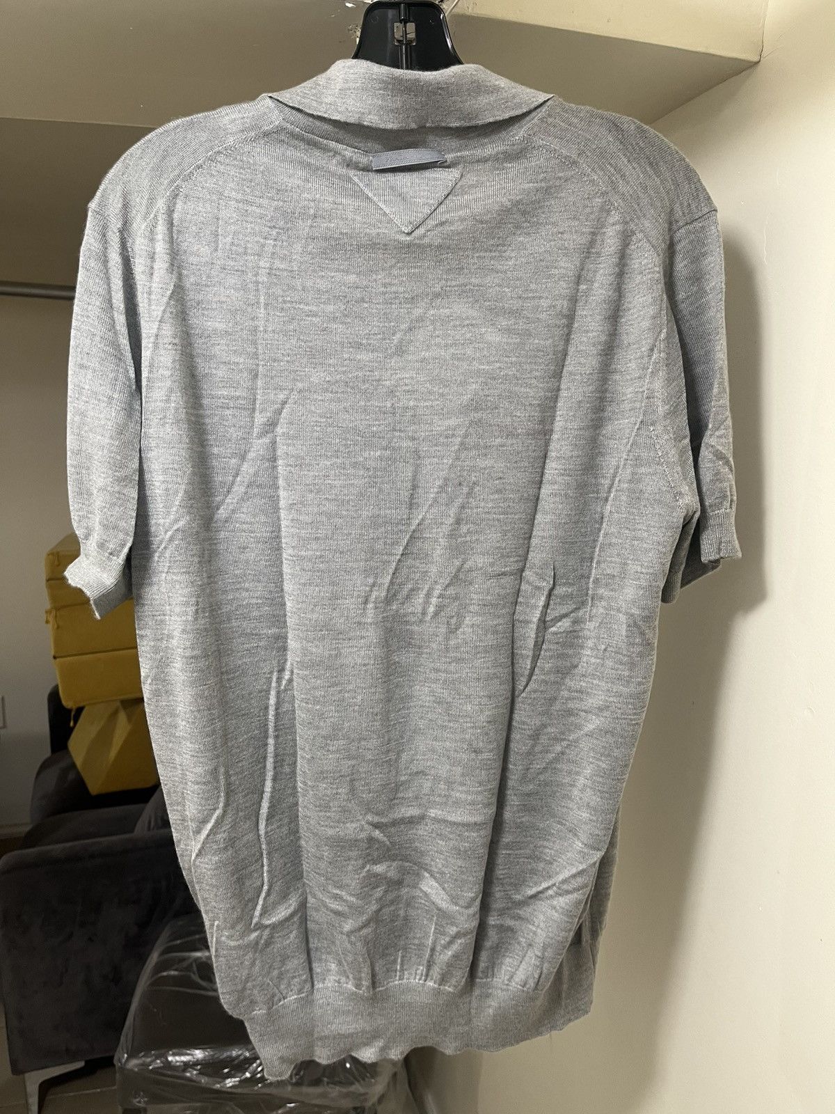 Prada Prada Cashmere Silk Polo Shirt Sz 50 Size US M / EU 48-50 / 2 - 4 Thumbnail