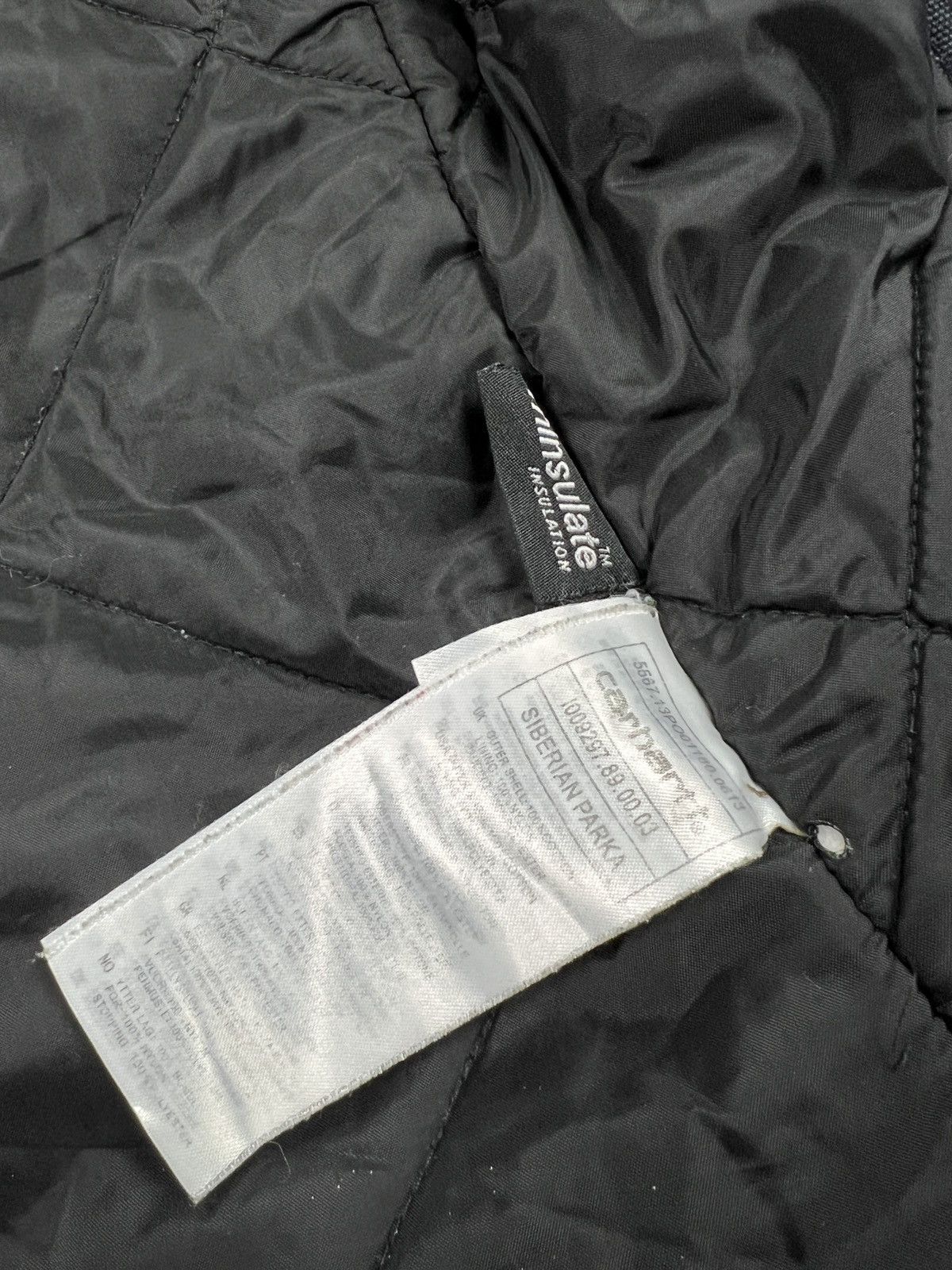 Carhartt Carhartt Siberian Parka Hooded Canvas Jacket Parkas Size M Size US M / EU 48-50 / 2 - 10 Thumbnail
