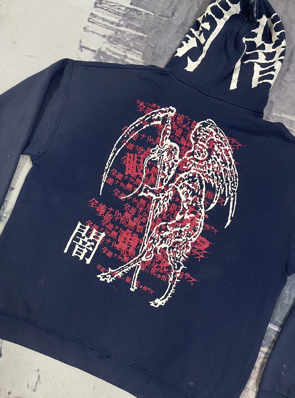 20471120 90s BALZAC SHOCKER HORROR PUNK PULLOVER HOODIE Size US XL / EU 56 / 4 - 13 Thumbnail