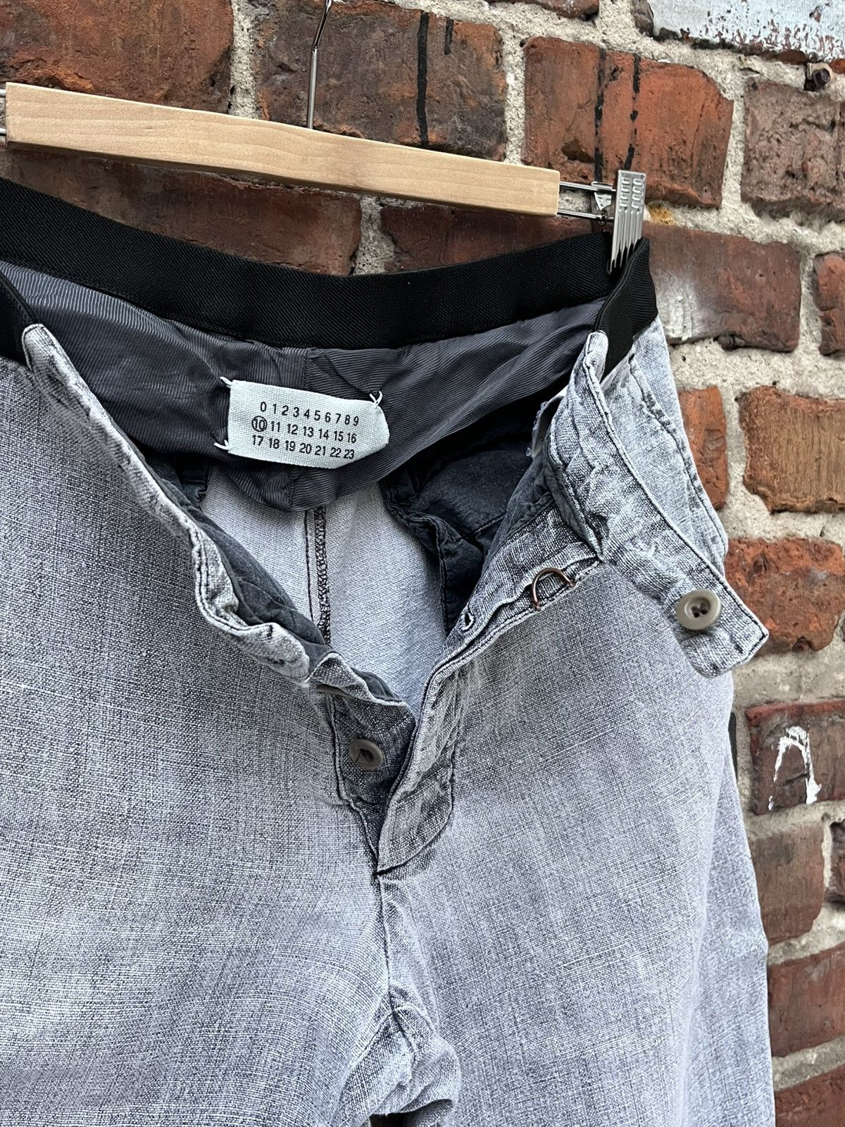 Maison Margiela SS03 Maison Margiela Faded linen pants Line 10 Rare Archive Size US 30 / EU 46 - 15 Thumbnail
