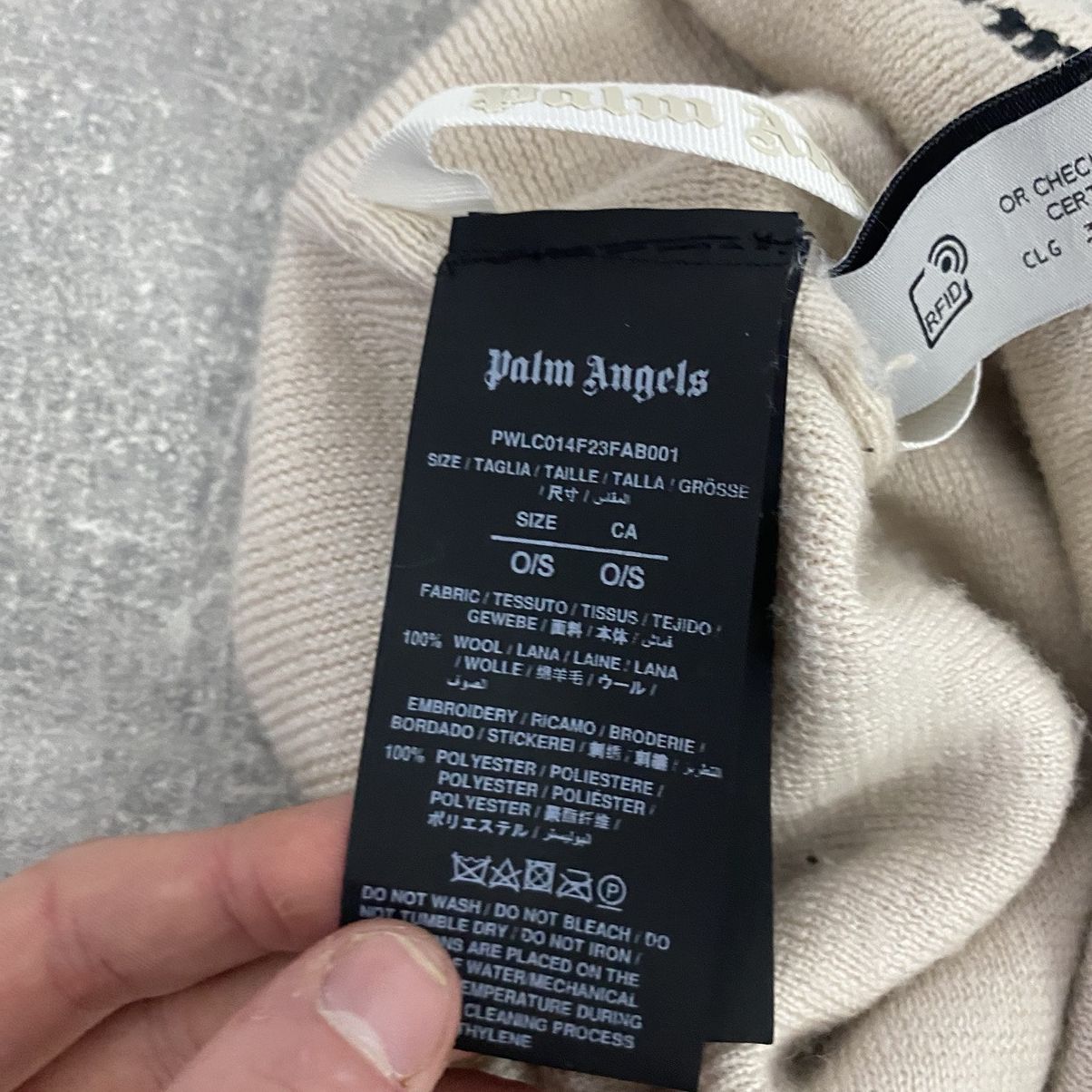 Palm Angels Palm Angels Beanie Hat Size ONE SIZE - 7 Thumbnail