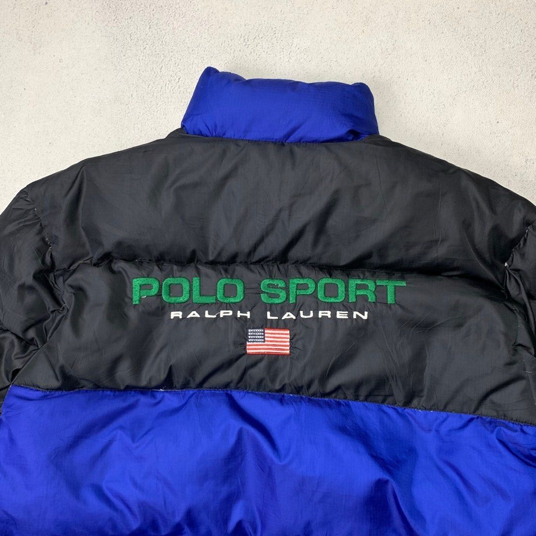 Polo Ralph Lauren Vintage Polo Ralph Lauren Puffer Jacket Rare Design Size US S / EU 44-46 / 1 - 2 Thumbnail