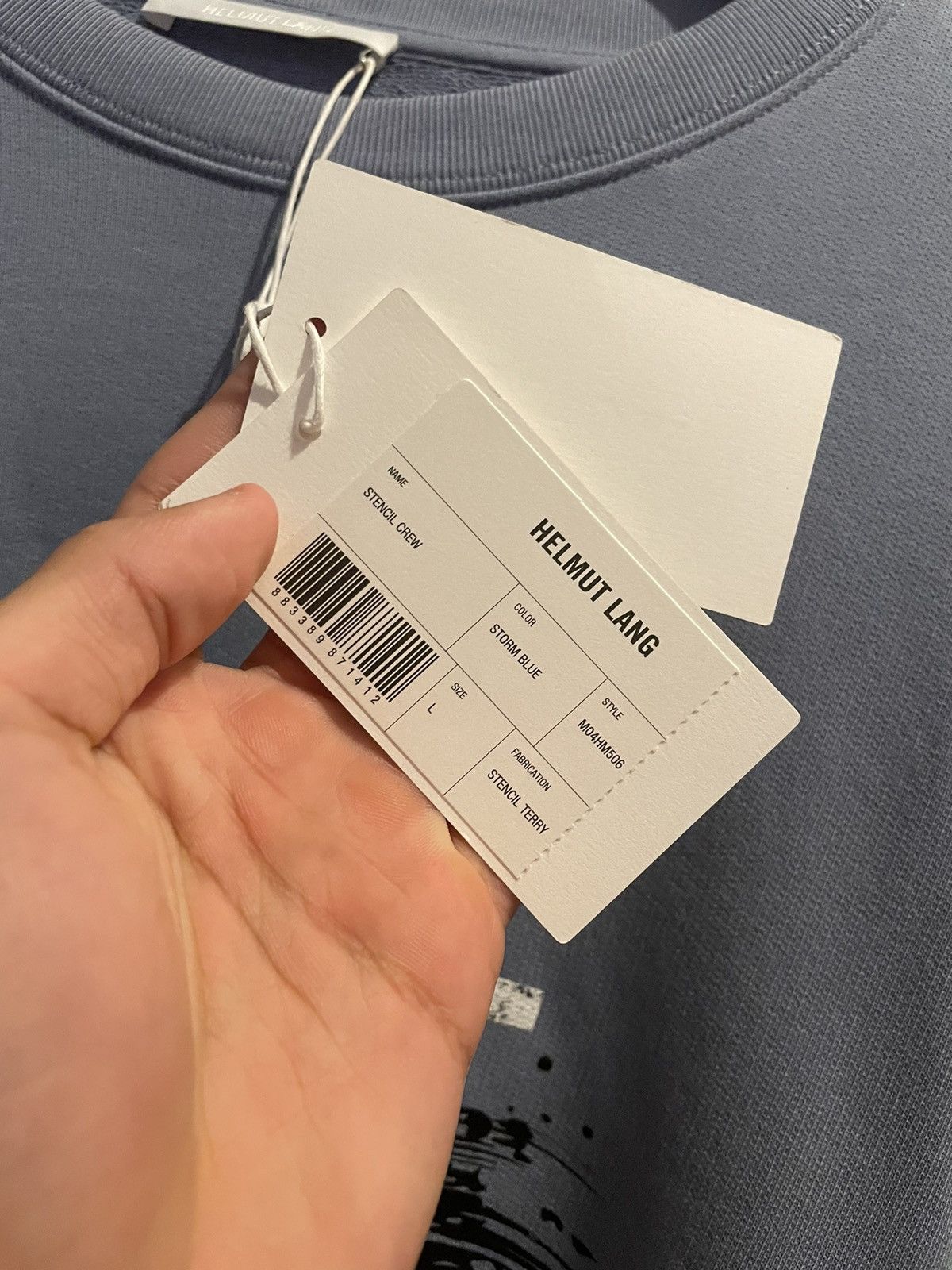 Helmut Lang Helmut Lang Sweatshirt Size US L / EU 52-54 / 3 - 5 Thumbnail