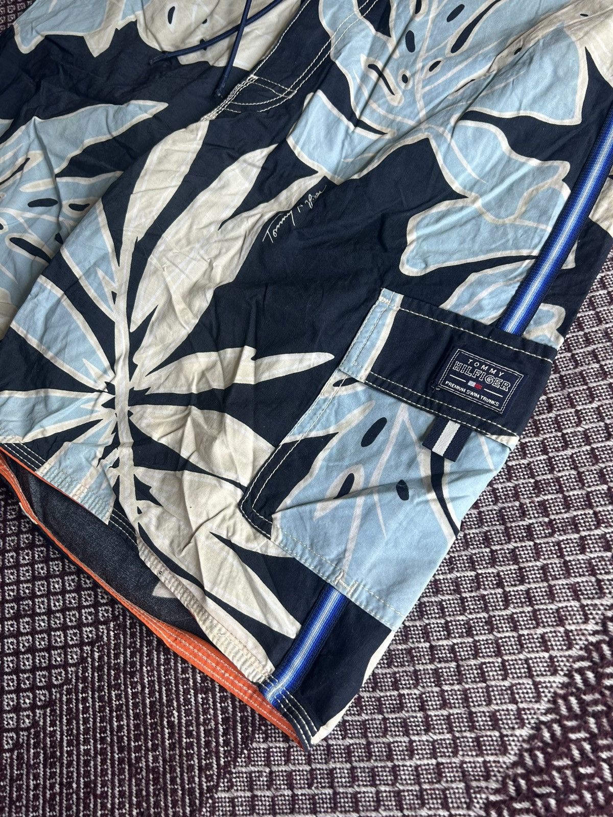 Polo Ralph Lauren Tommy Hilfiger Swim Floral Pattern Shorts Size M Streetwear Size US 32 / EU 48 - 3 Thumbnail
