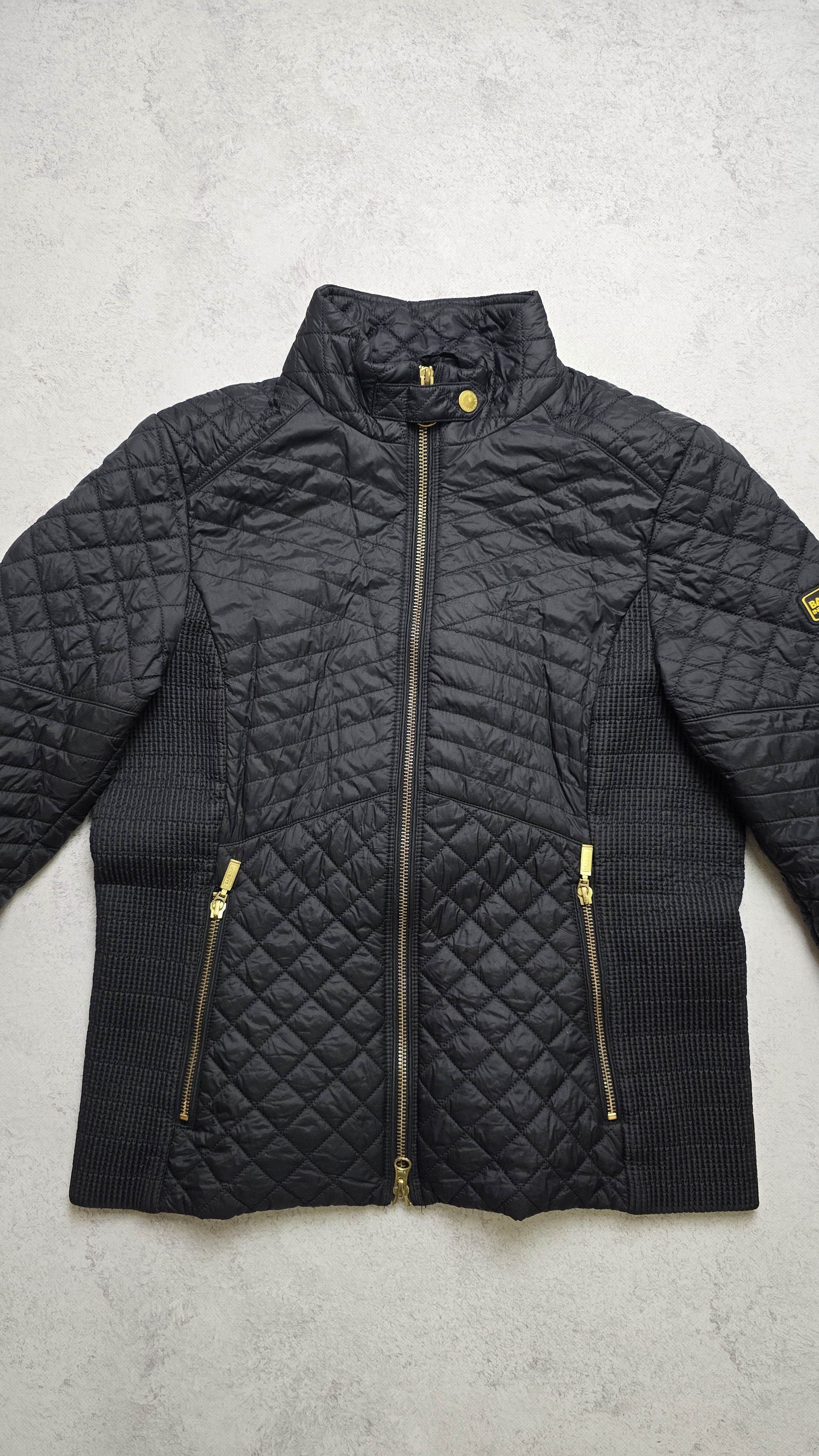 Barbour Barbour International Formation Long Sleeve Quilted Jacket Size M / US 6-8 / IT 42-44 - 8 Thumbnail