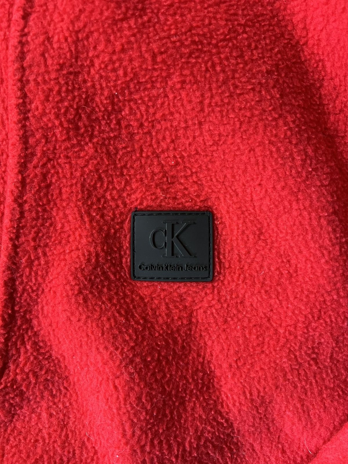 Calvin Klein Calvin Klein Jeans Half Zip Fleece Size US XL / EU 56 / 4 - 2 Thumbnail