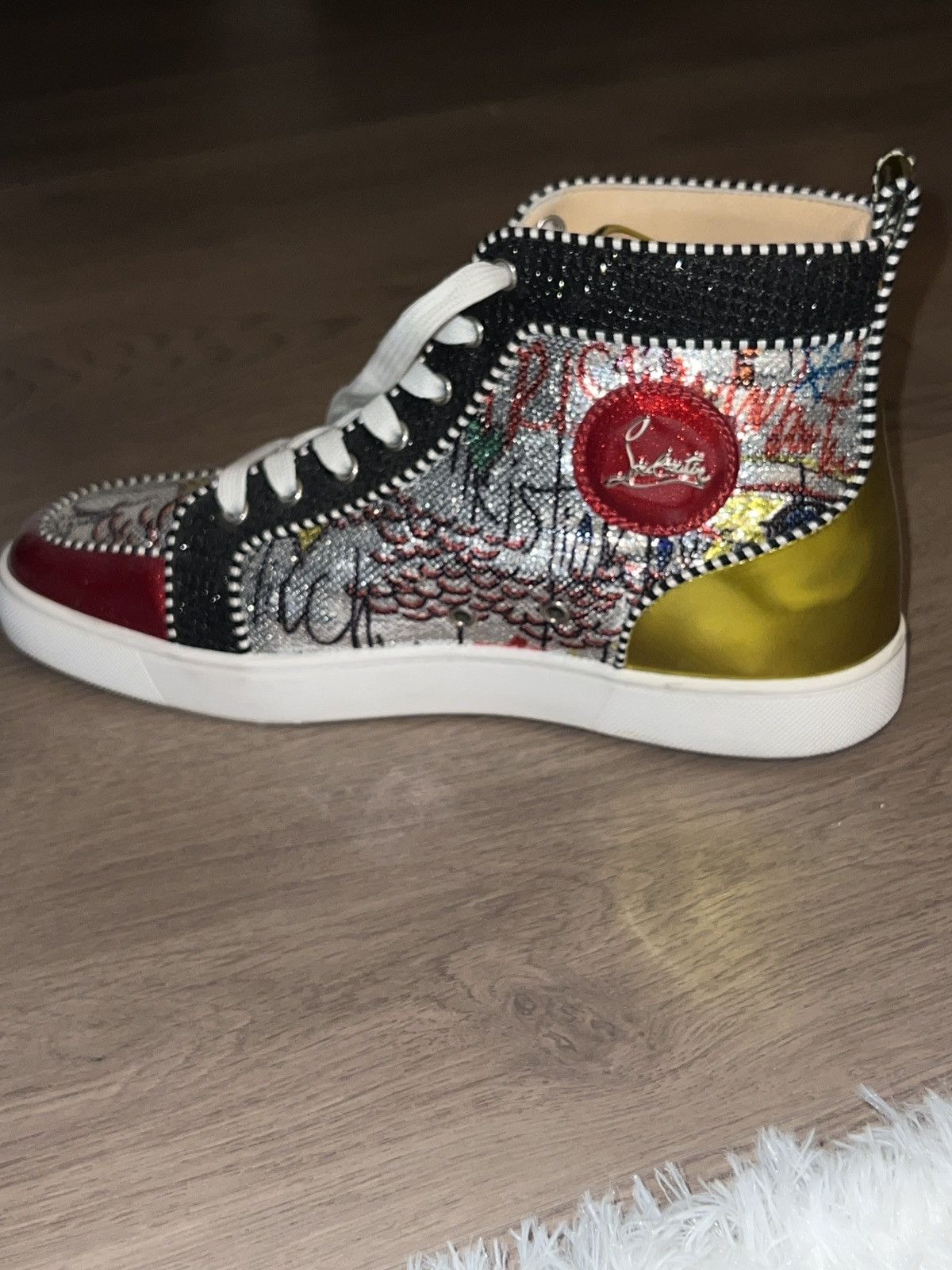 Christian Louboutin Christian Louboutin High Top Sneakers Size US 10 / EU 43 - 2 Thumbnail