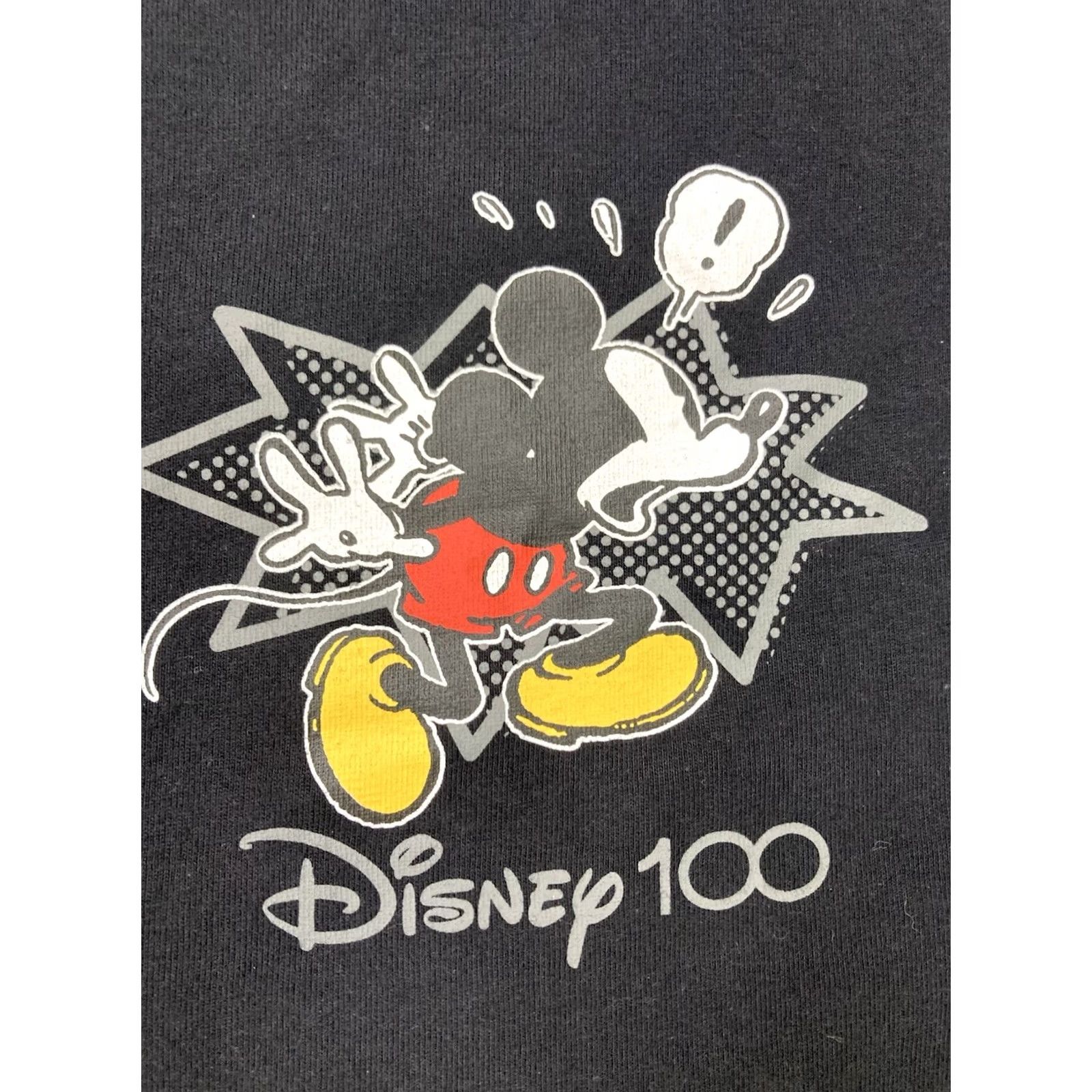 Disney DISNEY Mickey Mouse Graphic T-shirt Men L Black Long Sleeve Crew Neck Shirt Size US L / EU 52-54 / 3 - 2 Thumbnail
