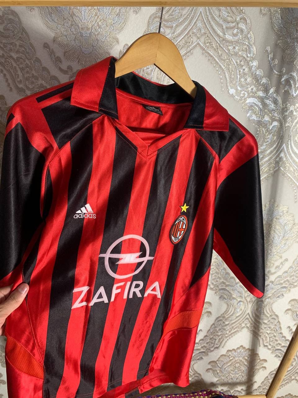 Vintage VINTAGE ADIDAS FC AC MILAN ITALY SOCCER JERSEY RETRO Y2K 90s Size US XL / EU 56 / 4 - 3 Thumbnail