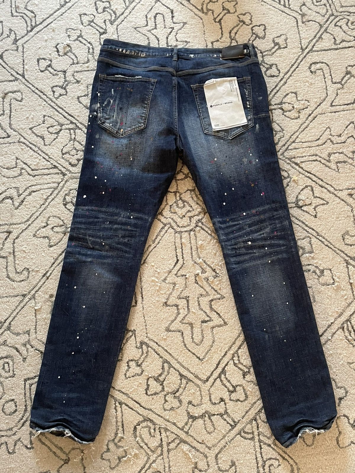 Purple 🏷️💲QUICKSALE💲🏷️ Purple Sashiko Denim Size US 38 / EU 54 - 4 Thumbnail