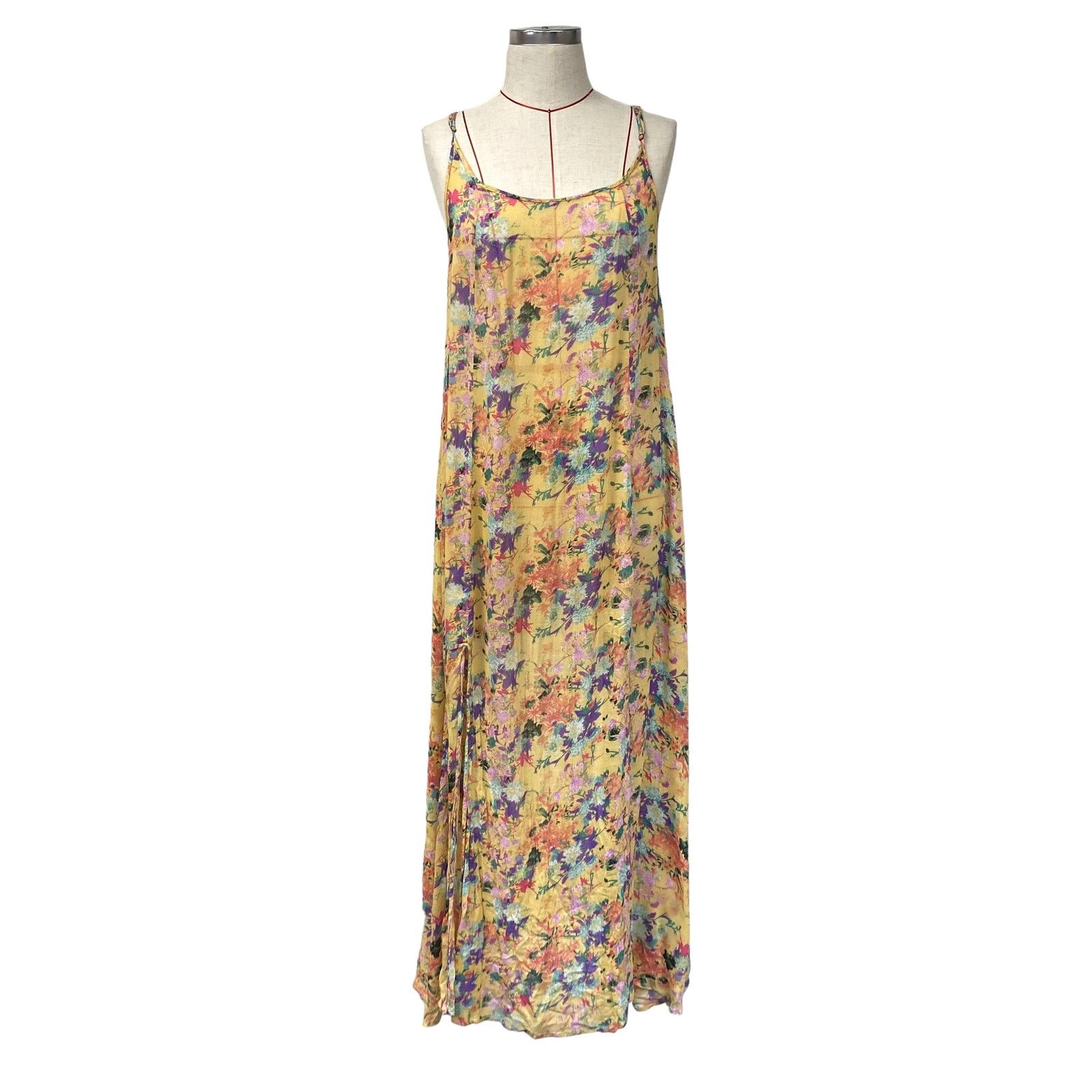MINKPINK Minkpink Womens Size M Floral Semi Sheer Maxi Dress Size M / US 6-8 / IT 42-44 - 1 Thumbnail