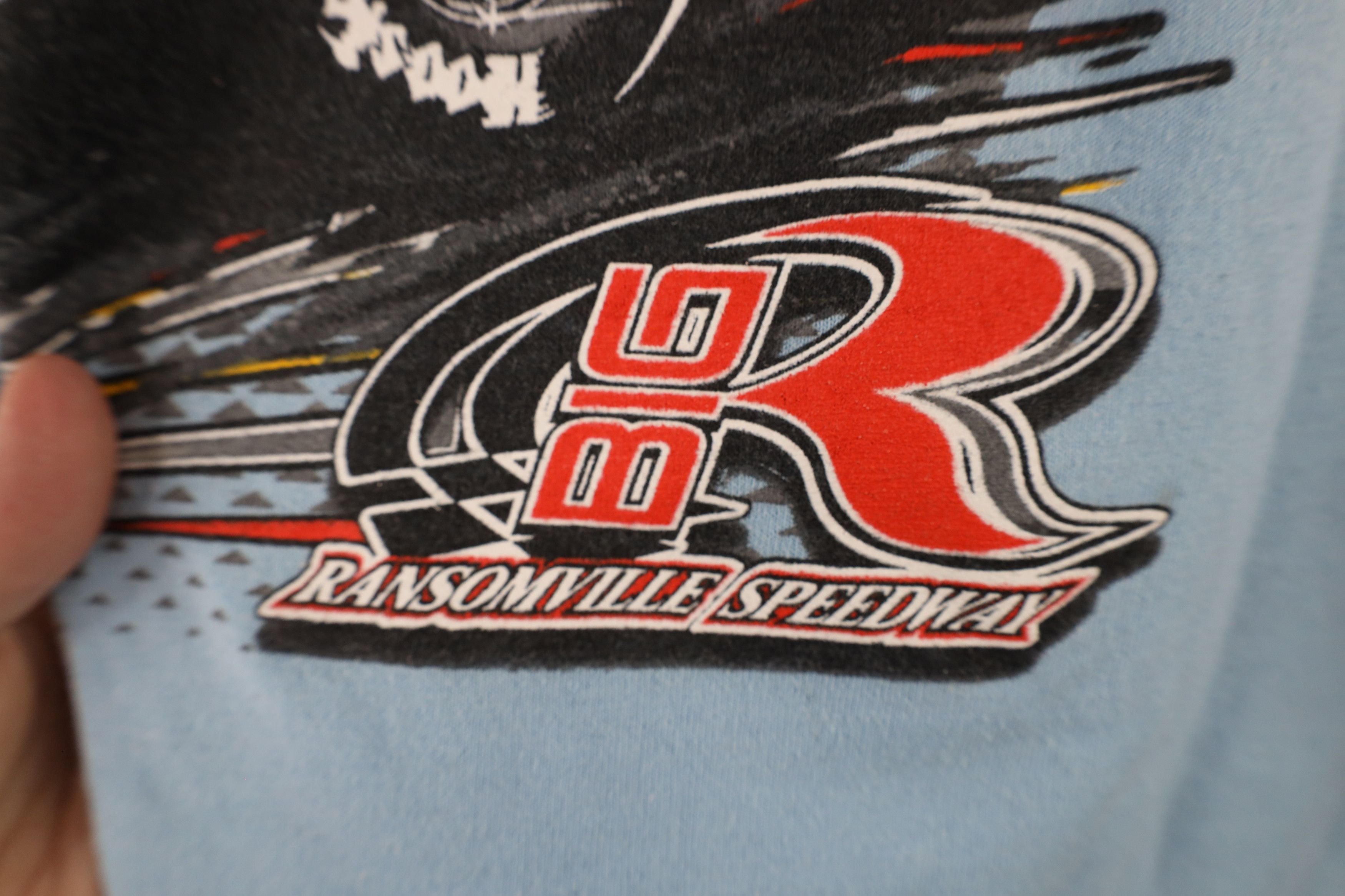 Vintage Vintage Y2K Ransomville Speedway Racing Long Sleeve T-Shirt Size US L / EU 52-54 / 3 - 9 Thumbnail