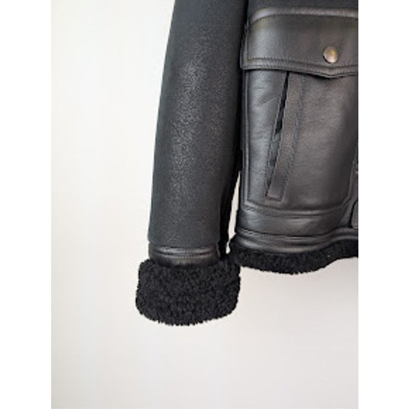 Tom Ford o1rshd1 Shearling Jacket in Black Size US S / EU 44-46 / 1 - 5 Thumbnail