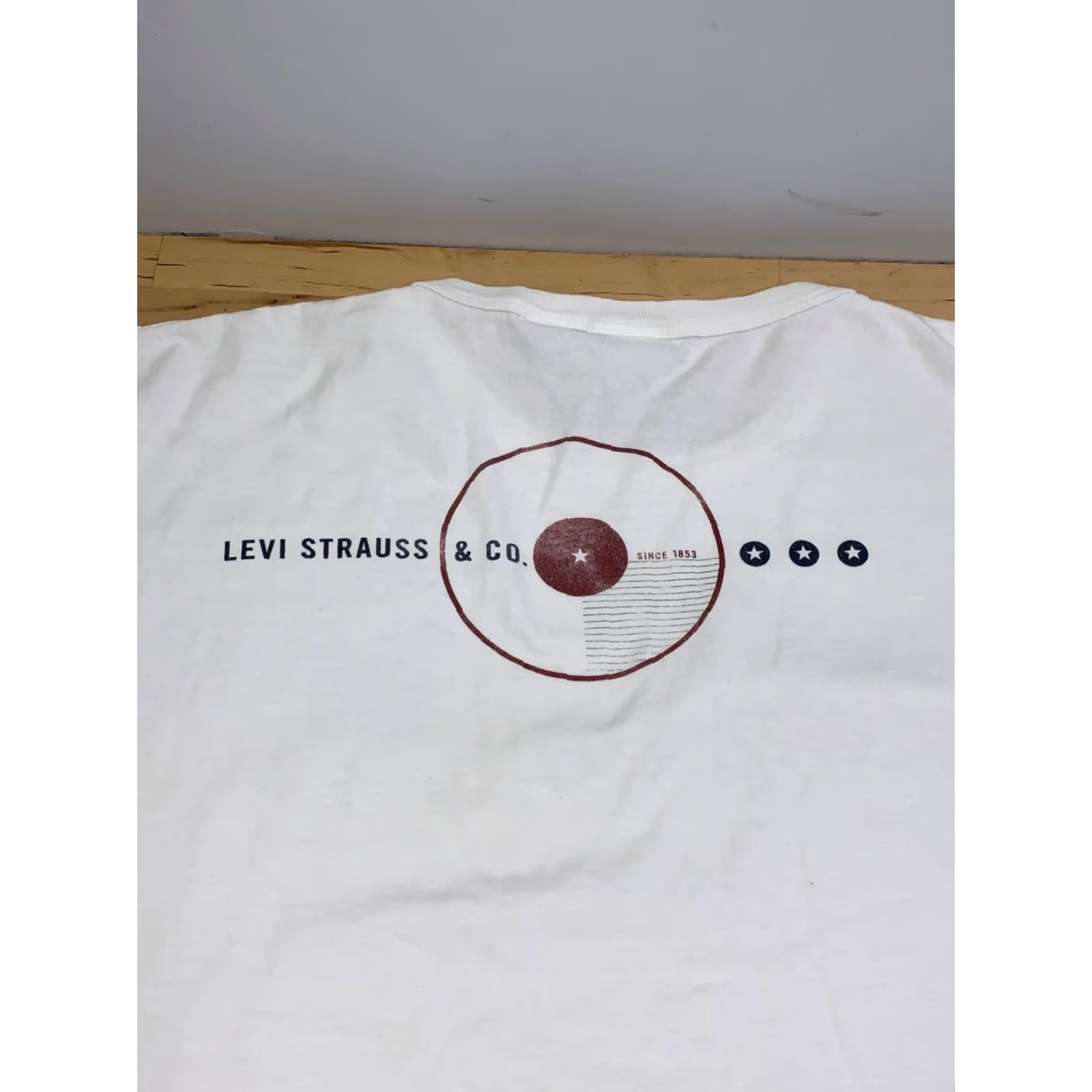 Levi's VINTAGE Levi's Shirt Mens XL White Button-Up Long Sleeve Casual USA 12179 Size US XL / EU 56 / 4 - 2 Thumbnail