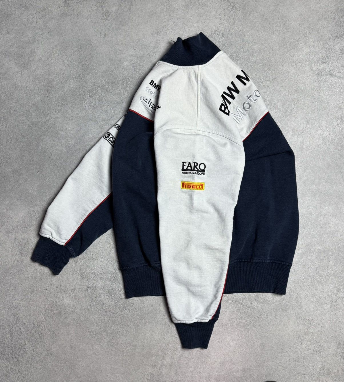 BMW BMW Motorrad Cotton 1/4 Zip Racing Sweatshirt Big Logo Size US L / EU 52-54 / 3 - 4 Thumbnail