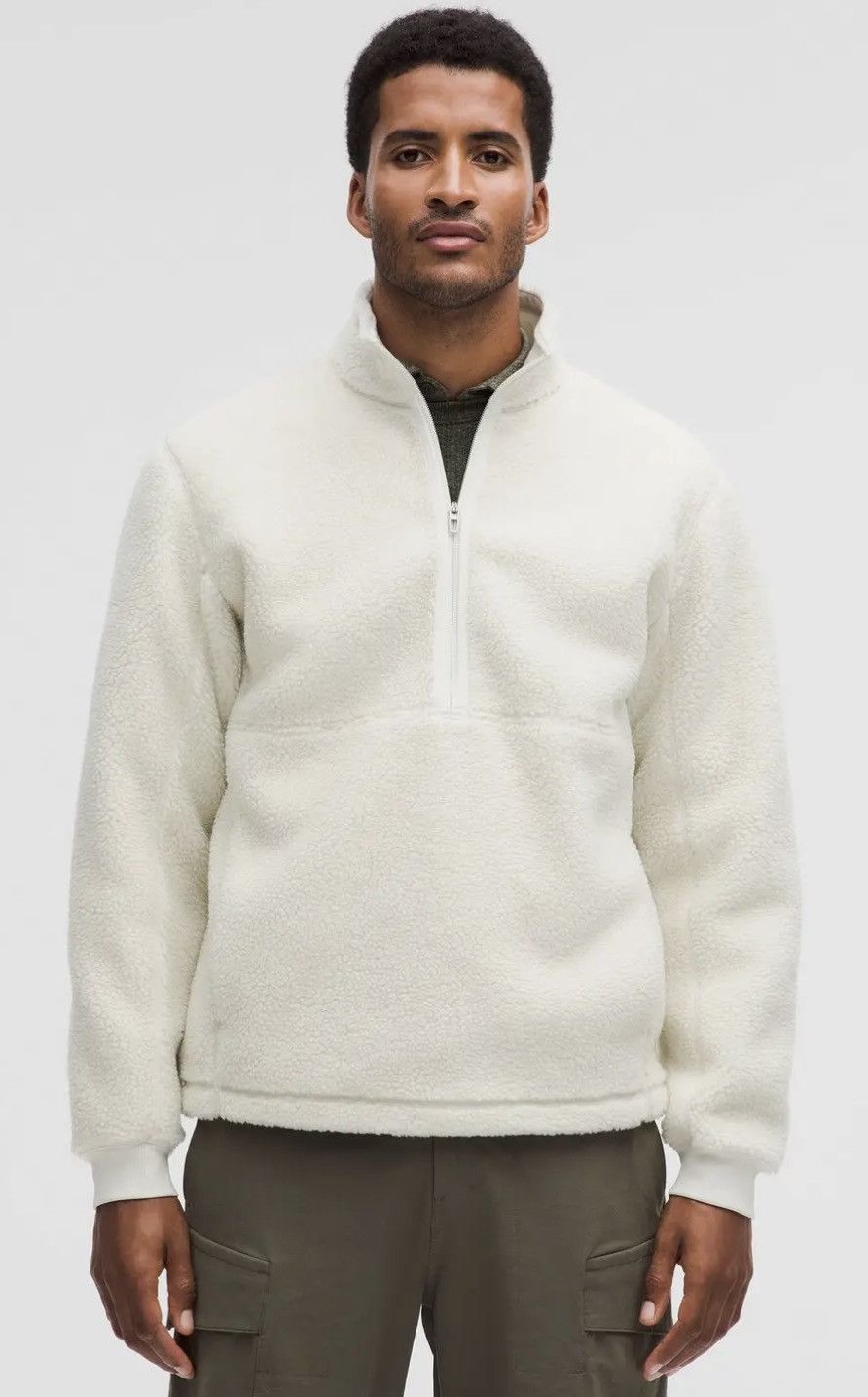 Lululemon Lululemon Oversized Half Pile Fleece Half Zip Jacket Size US XXL / EU 58 / 5 - 7 Thumbnail
