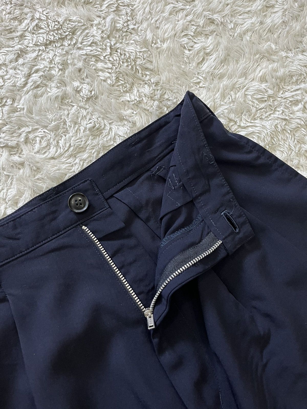 Y's × Yohji Yamamoto vintage y's by yohji yamamoto high waist relaxed pants Size 26" / US 2 / IT 38 - 3 Thumbnail