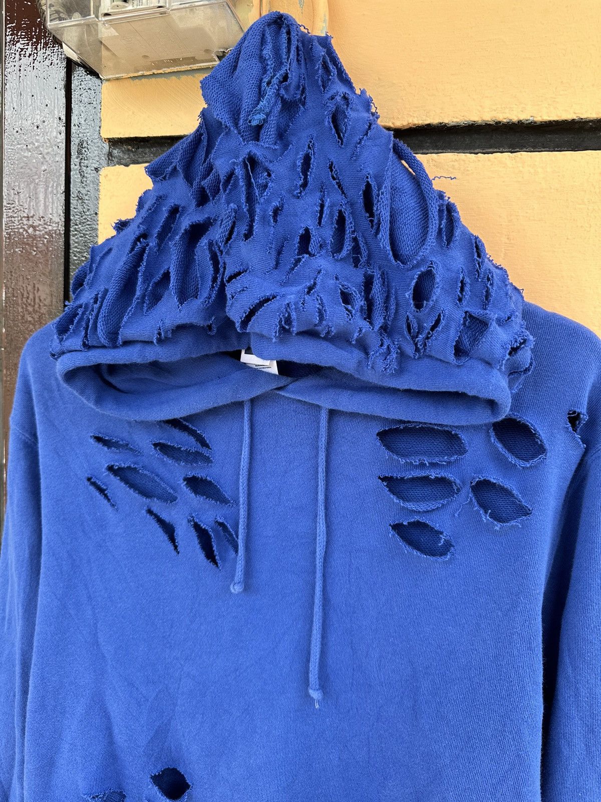 Hysteric Glamour × If Six Was Nine × Japanese Brand Distressed Hoodie Japanese Brand Jellan Ifsixwasnine lgb Size US M / EU 48-50 / 2 - 5 Thumbnail