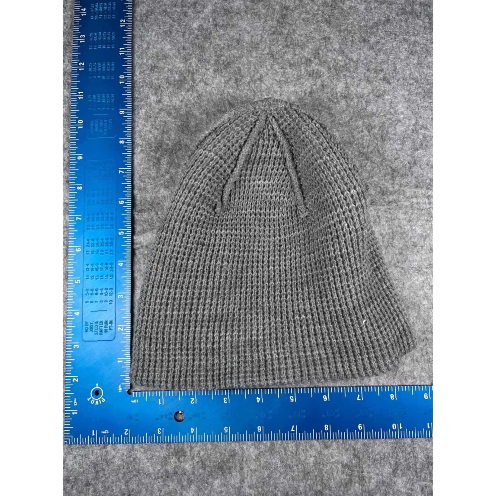 Aeropostale Aeropostale Shield Logo Beanie Toque Adult Gray Knit Acrylic Skater Outdoors Hat Beanie Mens Knit Aero Shield Logo Beanie Gray Adult One Size Beanie Size ONE SIZE - 6 Thumbnail