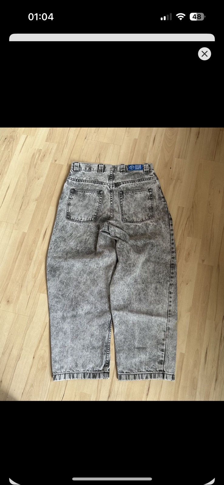 Polar Skate Co. Polar Big Boy Acid Black Old Logo Size US 29 - 10 Thumbnail