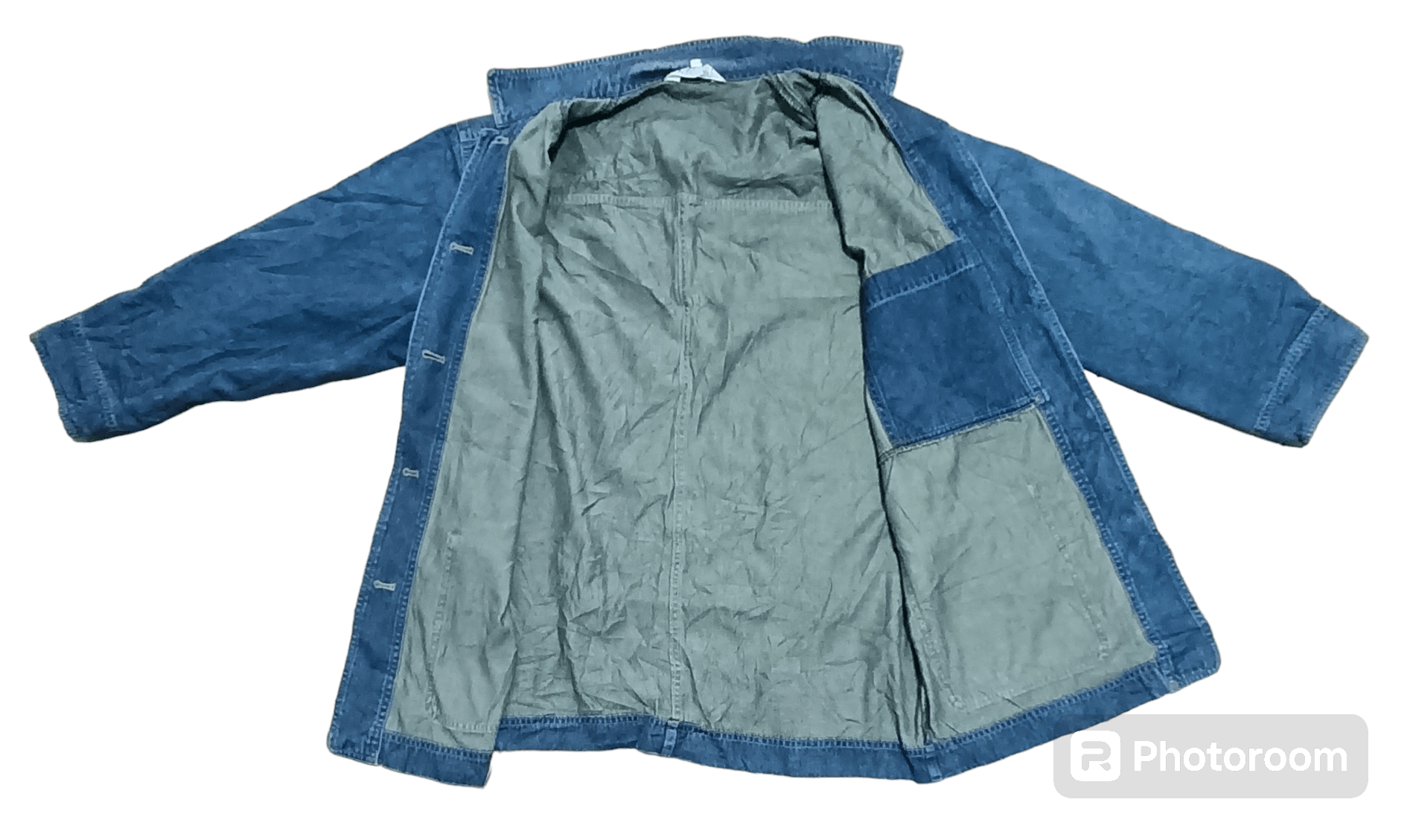 If Six Was Nine × Japanese Brand SIMPLE LIFE CHORE DENIM JACKET Size US M / EU 48-50 / 2 - 6 Thumbnail