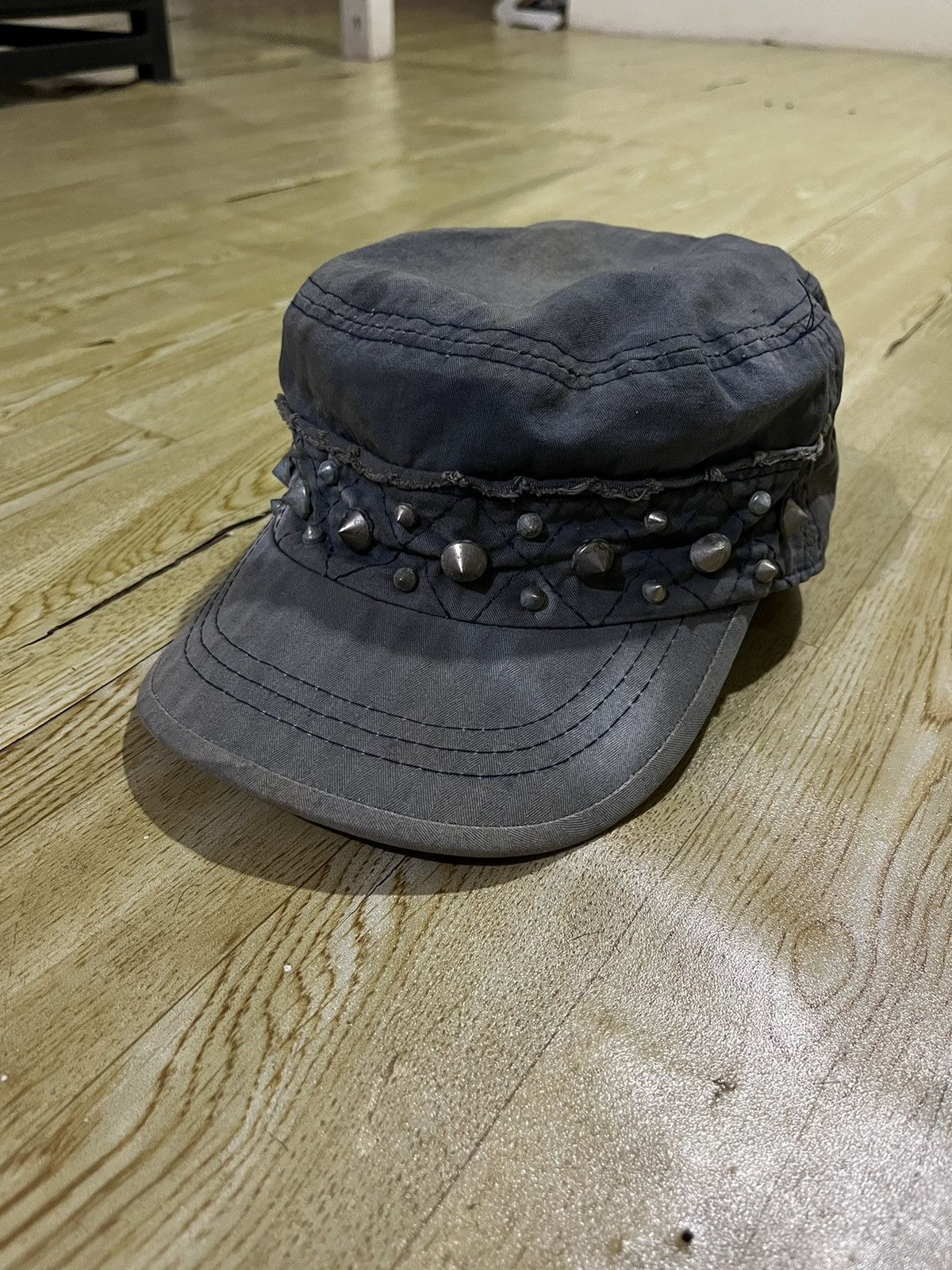Japanese Brand 🖤BLACKFRIDAY🖤Japanese gothic super thrash studed hats Size ONE SIZE - 2 Thumbnail