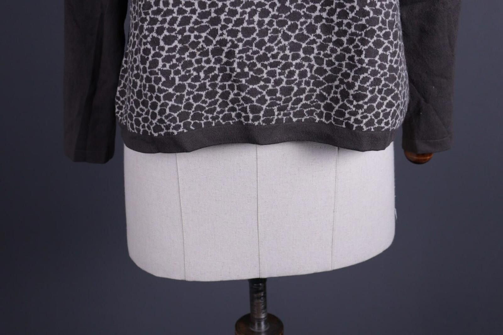 Designer Weekend Max Mara Brown Leopard Print Sweater Size M Size M / US 6-8 / IT 42-44 - 3 Thumbnail