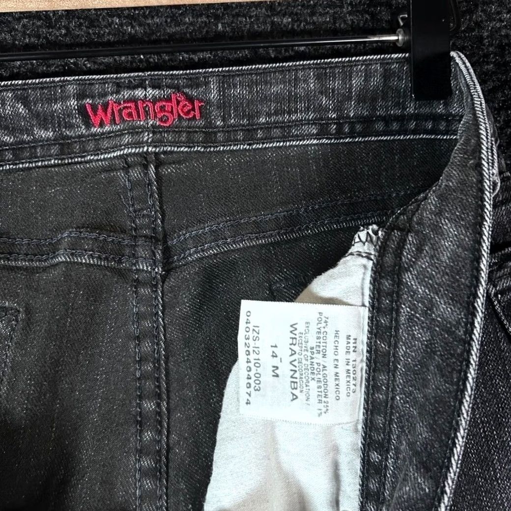 Wrangler VINTAGE Wrangler Women's Charcoal Gray Bootcut Jeans 14W Jeans Women Bootcut Gray 14M Comfort Everyday Style Size 36" / US 14 / IT 50 - 5 Thumbnail