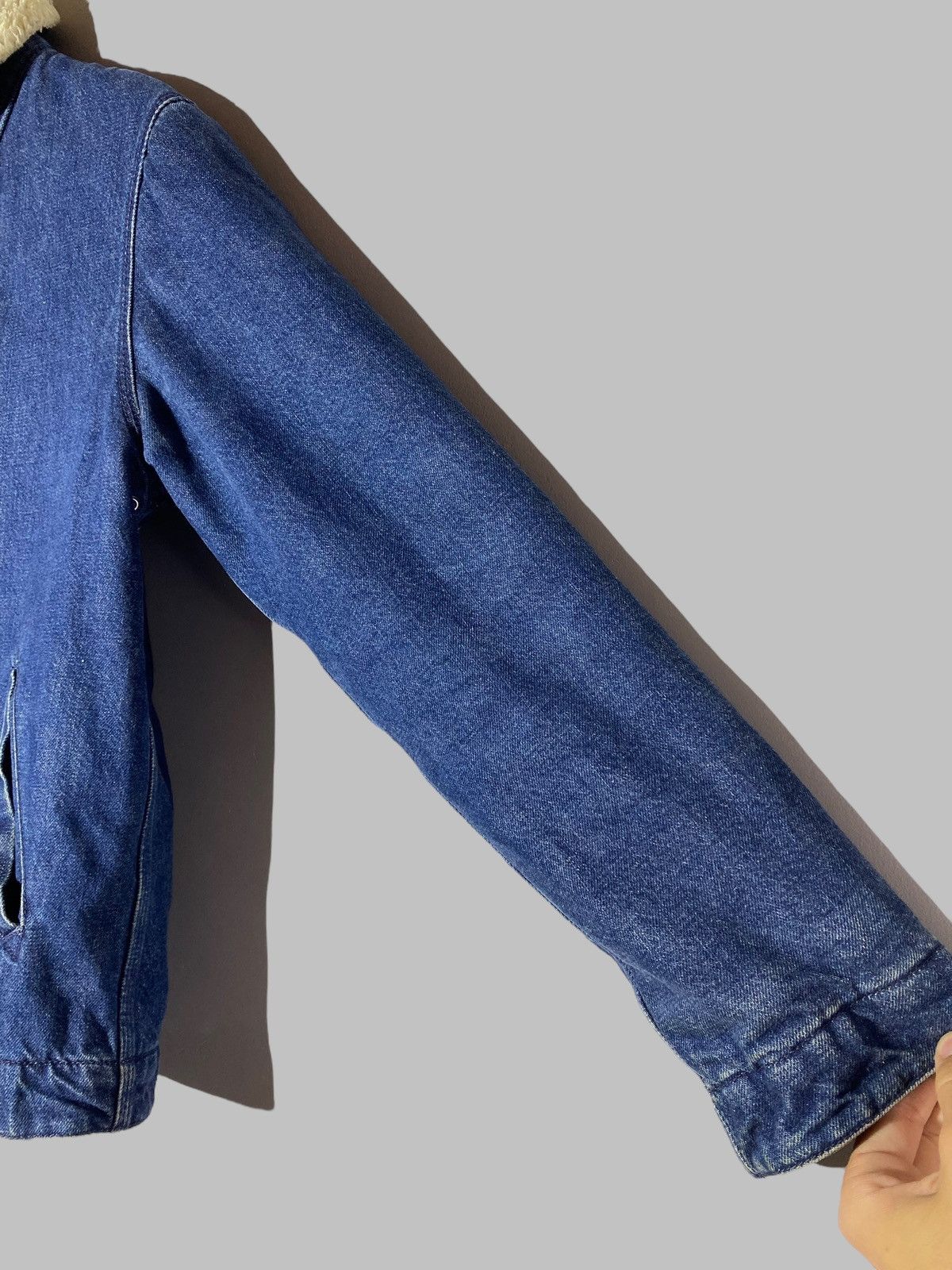 A.P.C. × Carhartt A.P.C. Carhartt Sherpa Trucker Vibes Raw Denim Paris Collab Size US S / EU 44-46 / 1 - 14 Thumbnail