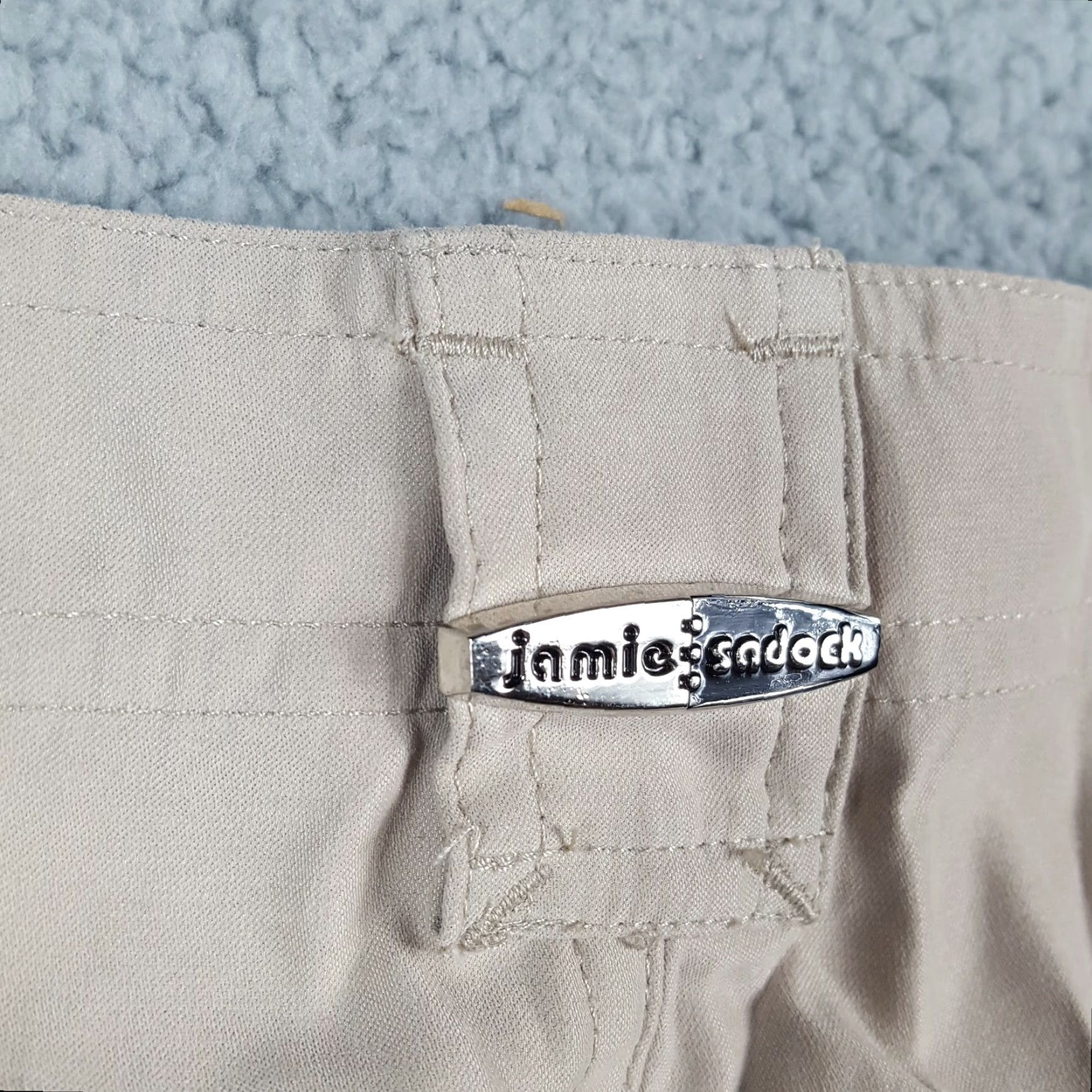 Vintage VINTAGE Jamie Sadock Chino Shorts Womens Size 8 Beige Lightweight Athletic High Waist Relaxed Preppy Size 30" / US 8 / IT 44 - 6 Thumbnail