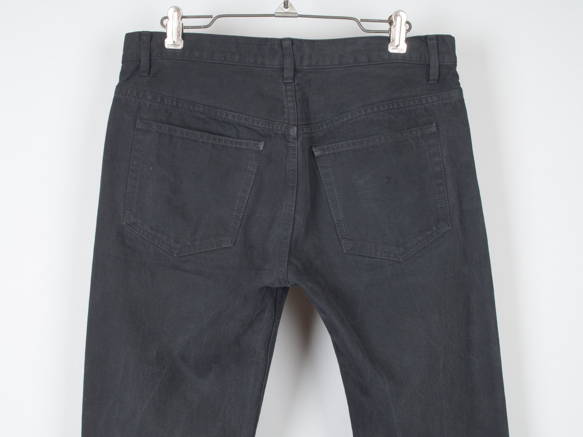 A.P.C. New Standard Selvedge Black Jeans Size US 29 - 7 Thumbnail