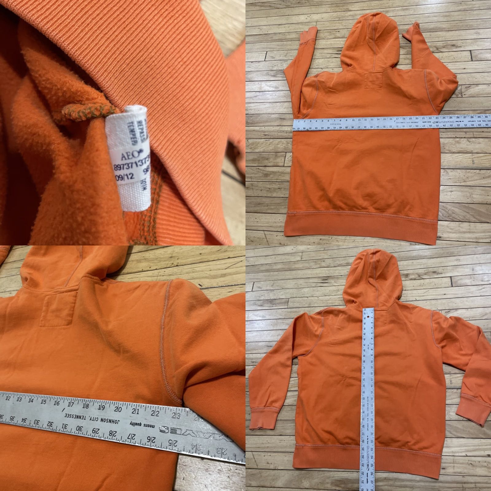 American Eagle Outfitters American Eagle Outfitters Hoodie Men L Orange Graphic Halloween Y2k Wool? (wait) Size US L / EU 52-54 / 3 - 8 Thumbnail