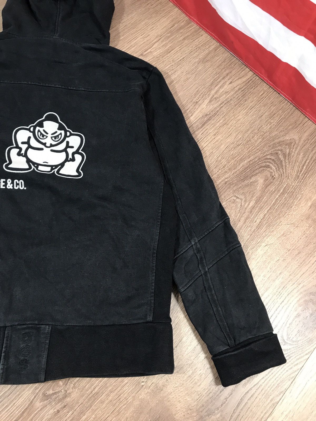 Japanese Brand × Vintage Oge & Co Sumo Kamikaze Zip Hoodie Japan Style Size US L / EU 52-54 / 3 - 16 Thumbnail