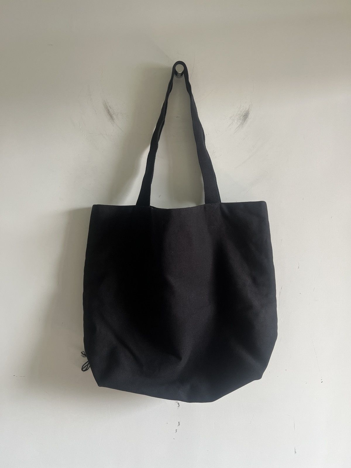 Yohji Yamamoto Yohji Yamamoto AOYAMA Limit - BLACK Embroidered TOTE BAG Size ONE SIZE - 2 Thumbnail