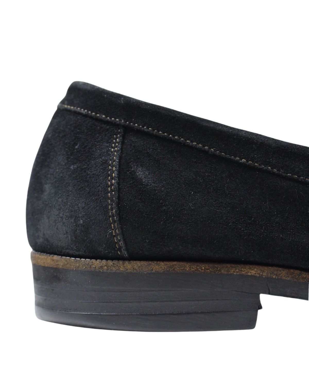 Japanese Brand SODA HOMME BLACK SUEDE TASSEL LOAFERS Size US 8 / EU 41 - 7 Thumbnail