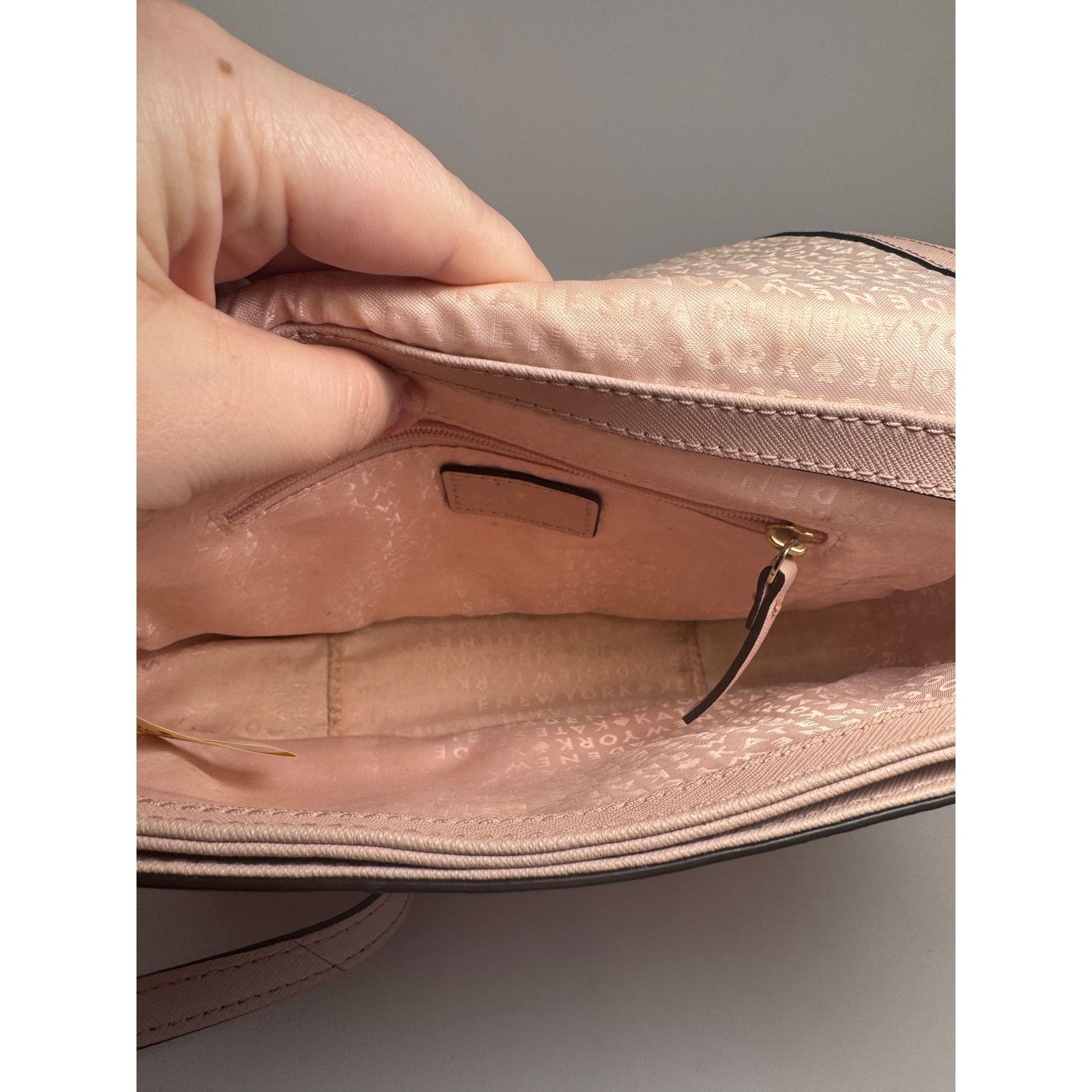 Kate Spade Kate Spade Laurel Way Gem Crossbody Pink Blush Leather Size ONE SIZE - 8 Thumbnail