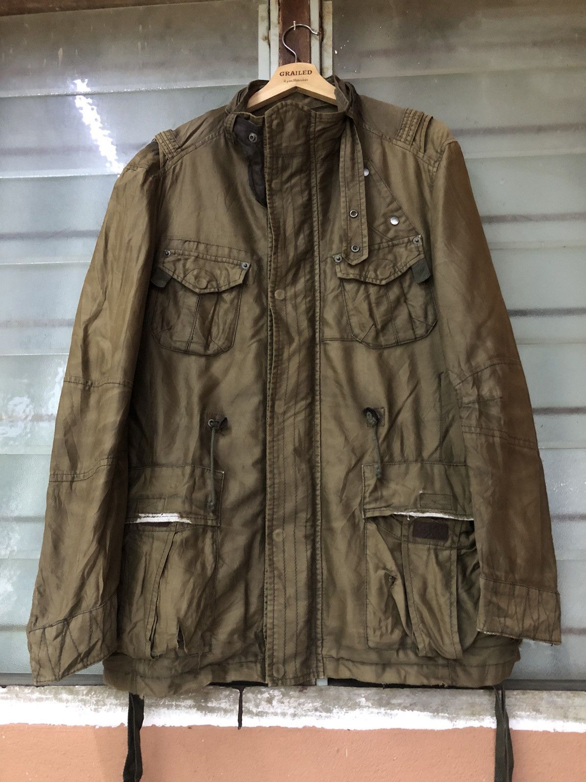 PPFM Vintage PPFM Japanese Punk Double Layer Jacket Size US M / EU 48-50 / 2 - 2 Thumbnail