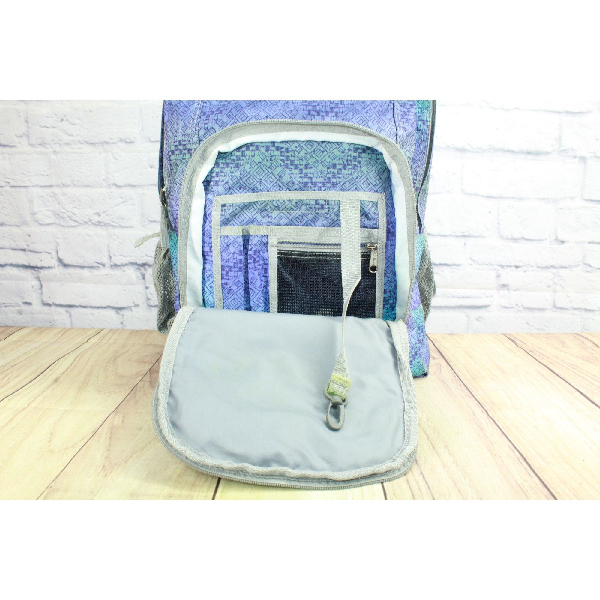 L.L. Bean LL Bean Kids 37L Deluxe Weatherproof Pack Periwinkle Size ONE SIZE - 7 Thumbnail