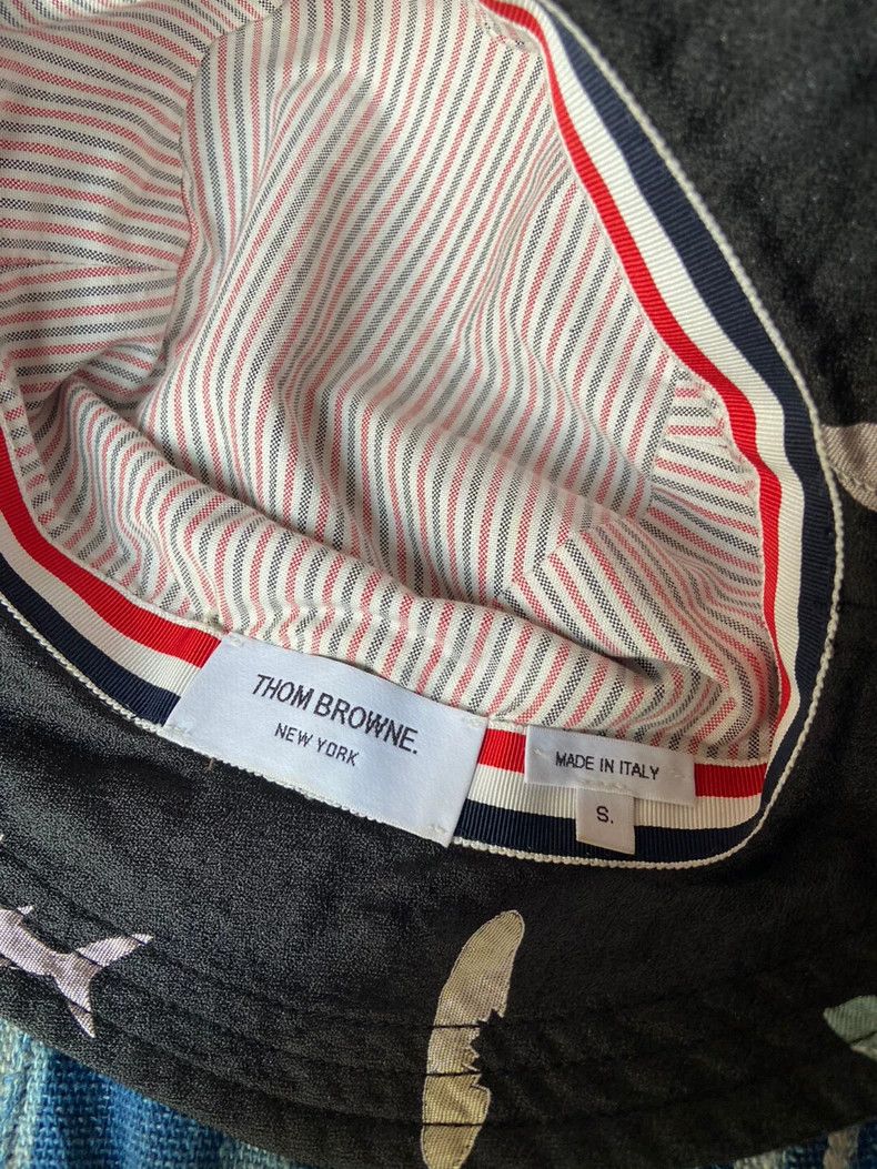 Thom Browne Thom Browne size:S Shark embroidered fisherman's hat Size ONE SIZE - 2 Thumbnail