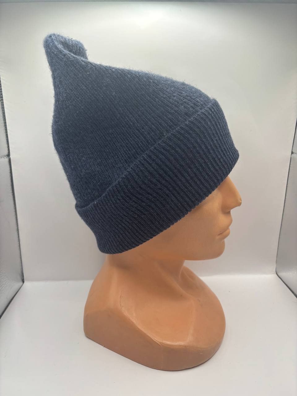 Polo Ralph Lauren Polo Ralph Lauren Merino Wool Beanie Navy Blue (Authentic) Size ONE SIZE - 4 Thumbnail