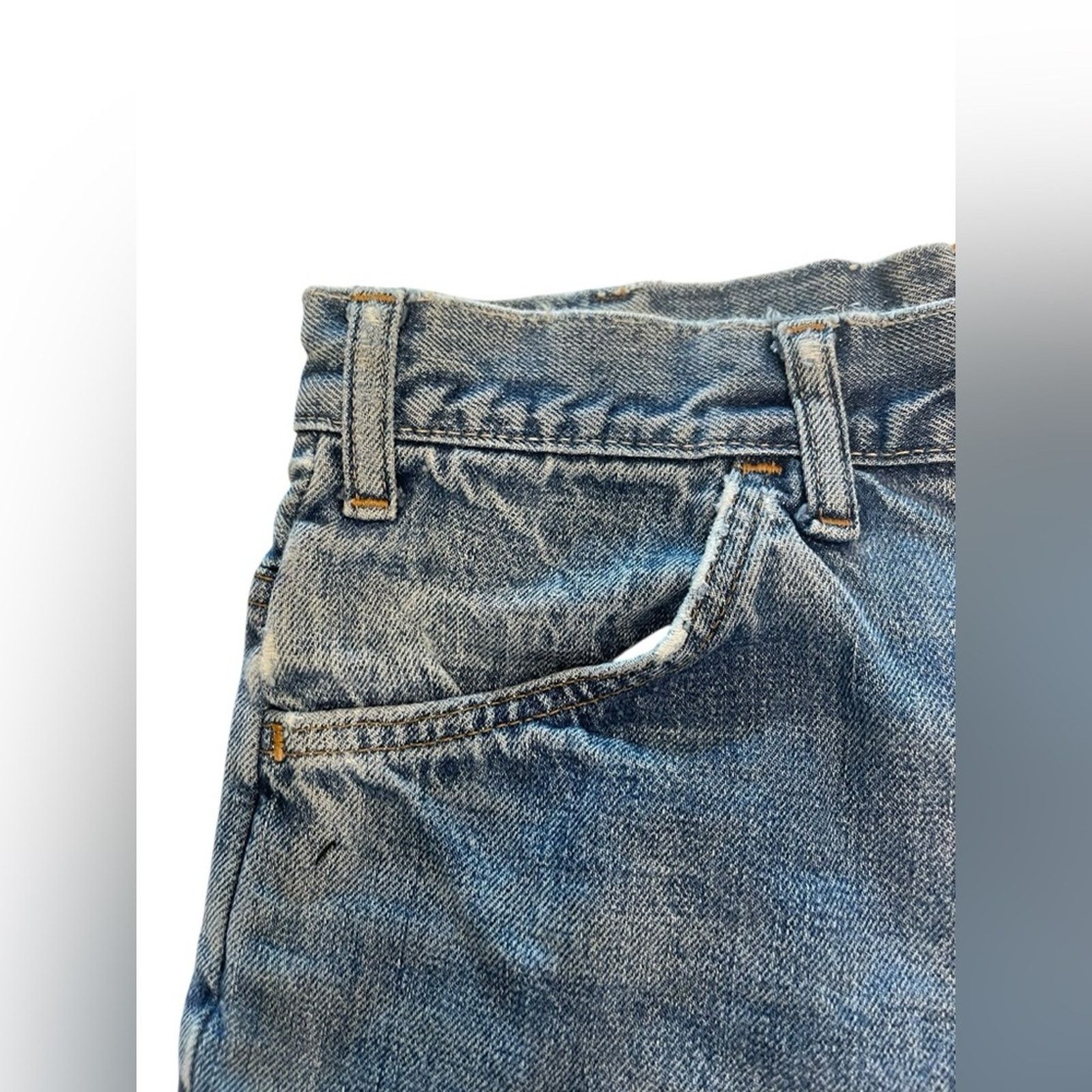 Levi's Vintage Levi’s big E Casual Blue Denim Shorts Size: 30 Size 30" / US 8 / IT 44 - 3 Thumbnail