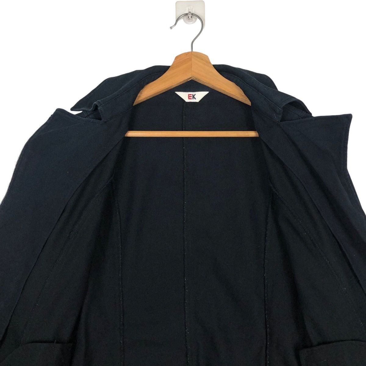 Issey Miyake 🔥Cropped Biker Jacket EK Japan Asymmetrical Zipper Size US M / EU 48-50 / 2 - 14 Thumbnail