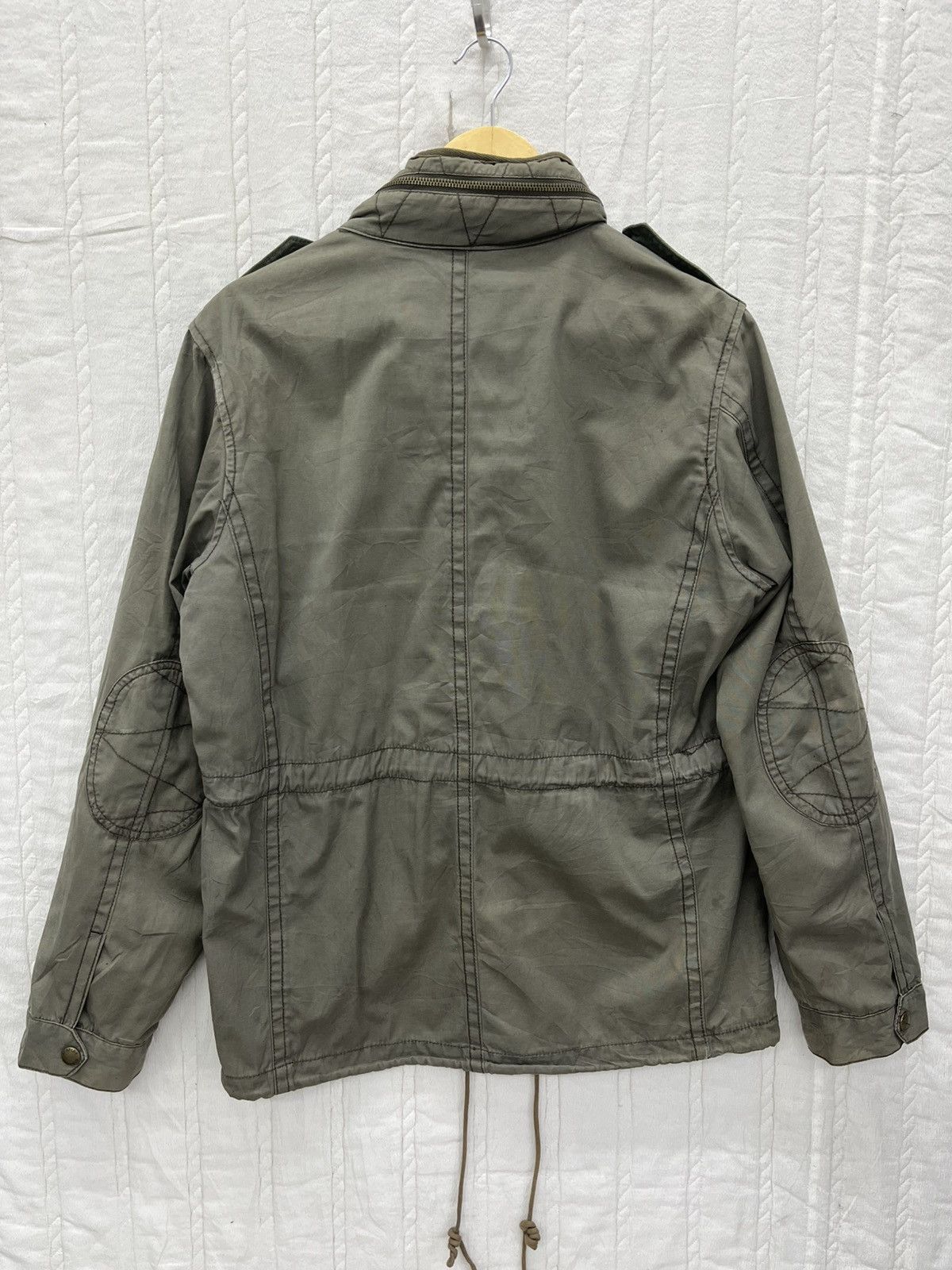 Japanese Brand SURPLUS SEMINARY GORPCORE JACKET HIDDEN HOODIE Size US L / EU 52-54 / 3 - 4 Thumbnail