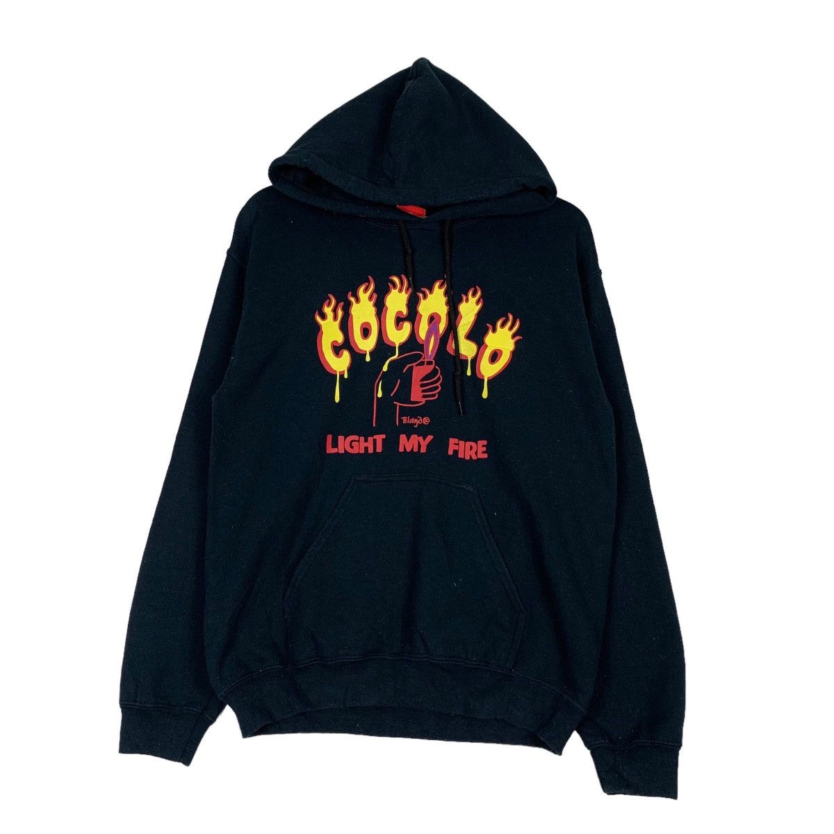 Japanese Brand COCOLO BLAND Big Logo Graphic Pullover Hoodies #0703-C32 Size US S / EU 44-46 / 1 - 2 Thumbnail