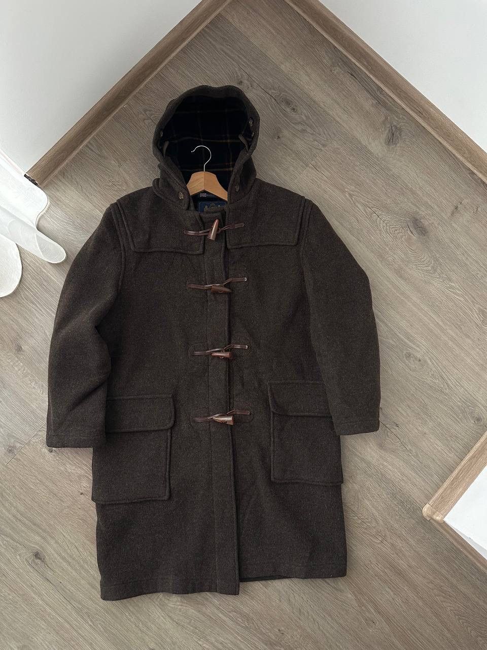 Gloverall × Japanese Brand × Vintage Vintage Gloverall England Wool Coats Brown Jacket Size US M / EU 48-50 / 2 - 4 Thumbnail