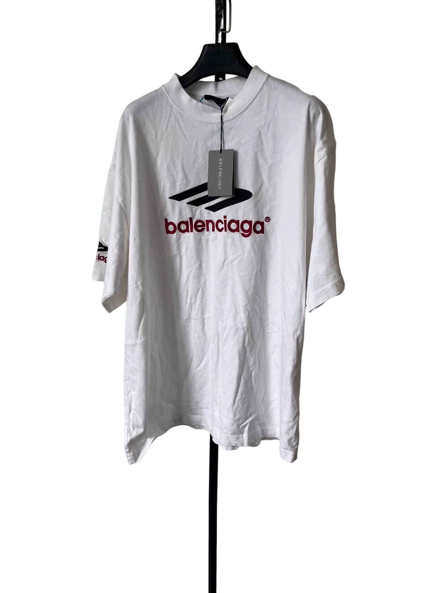 Balenciaga Balenciaga 3B Sports Icon Logo T-Shirt L Size US L / EU 52-54 / 3 - 1 Thumbnail