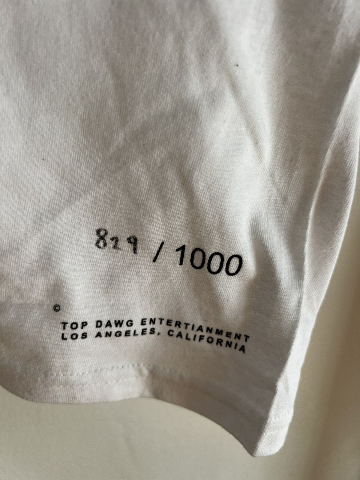 Kendrick Lamar × Top Dawg Entertainment RARE Top Dawg Entertainment Fan Appreciation Shirt(829/1000) Size US M / EU 48-50 / 2 - 2 Thumbnail