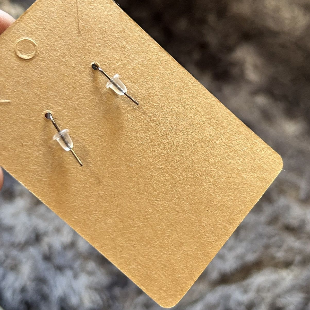 Handmade Handcrafted elegant genuine stone cat eye glass earrings Size ONE SIZE - 4 Thumbnail