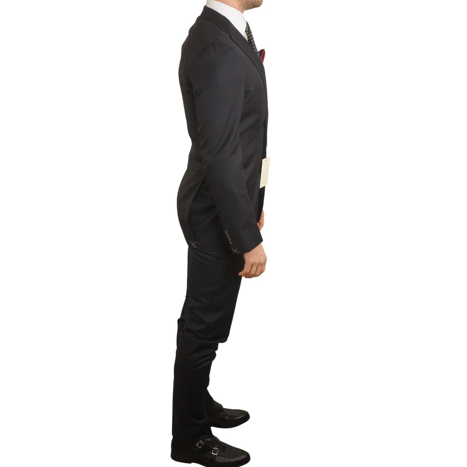 Suitsupply Men Suitsupply Suit Lazio Navy Blue Vitale Barberis US52S Size 52S - 2 Thumbnail